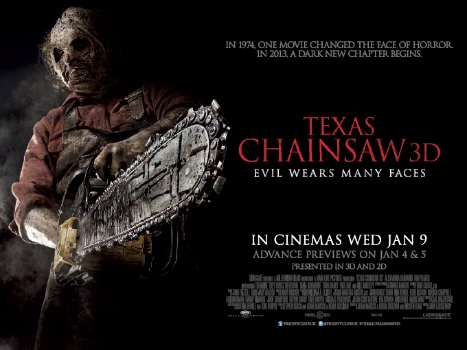 Texas Chainsaw 3D Poster 2013