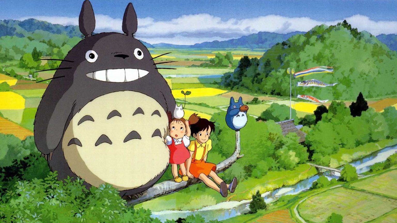 My Neighbour Totoro (1988) - Totoro.